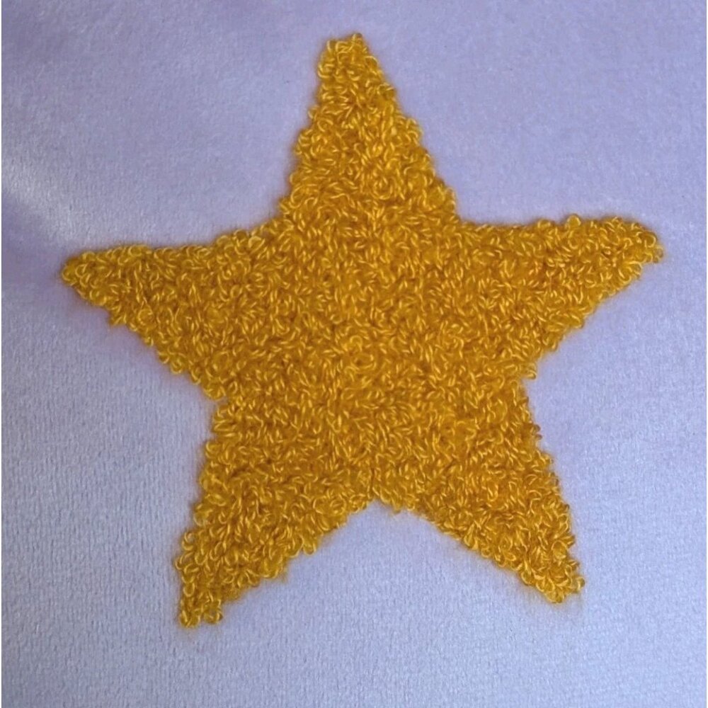 Novagratz Pillow Smiley Face Accent Cushion Stars Home Happy Decorative Throw - Picture 3 of 13